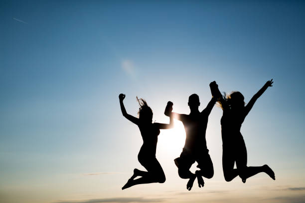 istock Friends partying during summer sunset 955990648