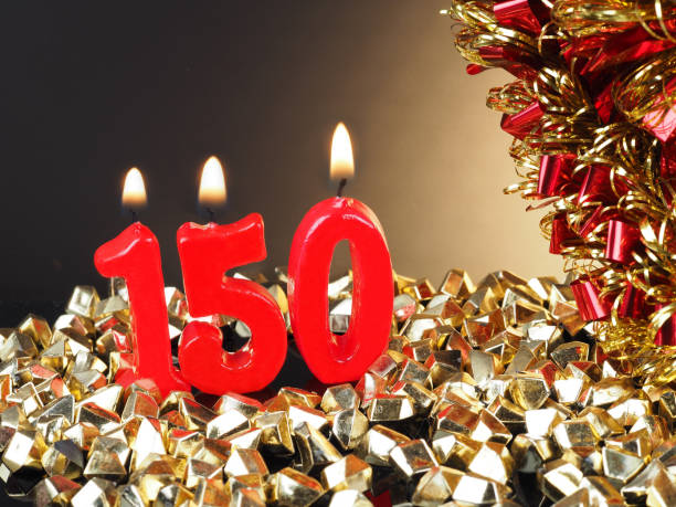 istock Birthday-anniversary candle showing Nr. 150 955998010