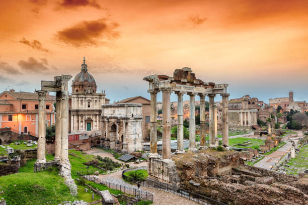 istock Roman Forum, Rome, Italy 956003004