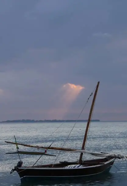 Fishing dhow, Stonetown, Zanzibar, Tanzania