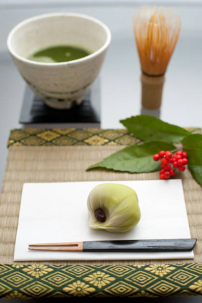 Japanese Tea Time stock photo