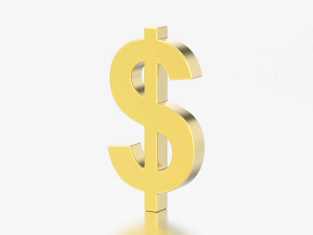 istock 3D illustration gold dollar money 956005654
