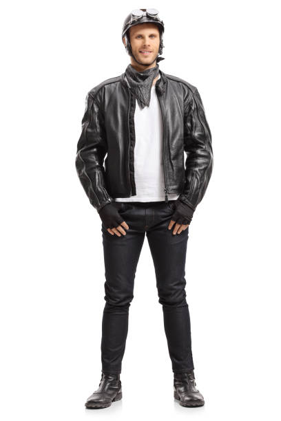 istock Portrait of a biker 956006036