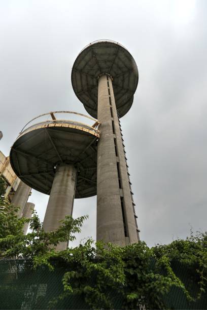 istock World Fair 1964, abandoned observatory towers 956039572