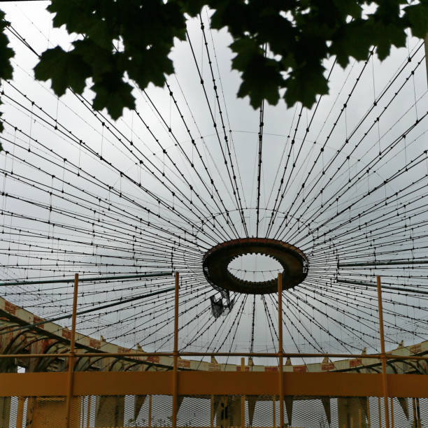 istock World Fair 1964, abandoned  New York State Pavilion 956048146