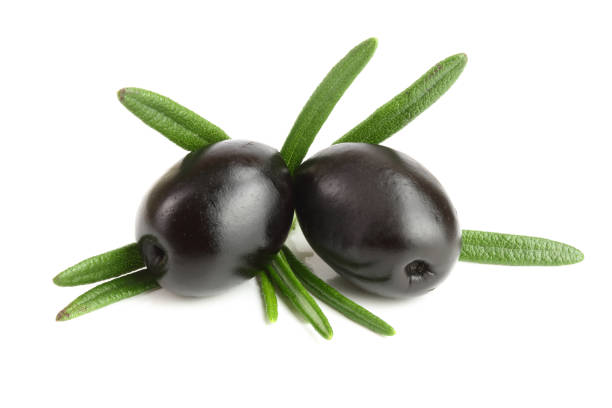 istock whole black olives with rosemary leaf isolated on white background macro 956056000