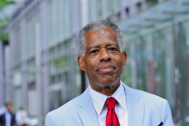 istock Sharply dressed businessman outside 956066468