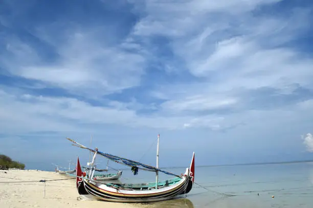 Photo of A beautiful Madurese fishing boat