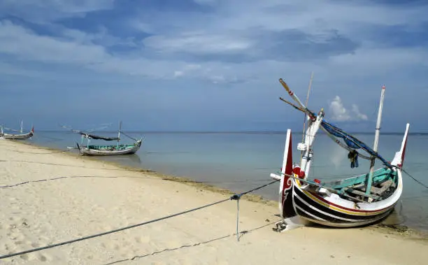 Photo of A beautiful Madurese fishing boat