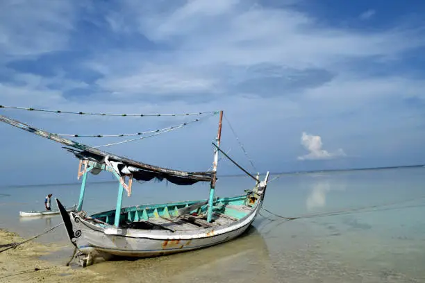 Photo of A beautiful Madurese fishing boat