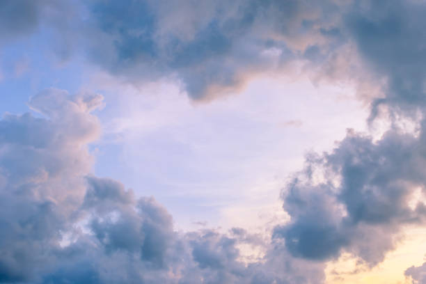 istock Clouds in the form of a heart in the sky 956072268