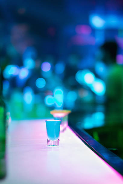 istock Shot glass placed on a countertop 956076240