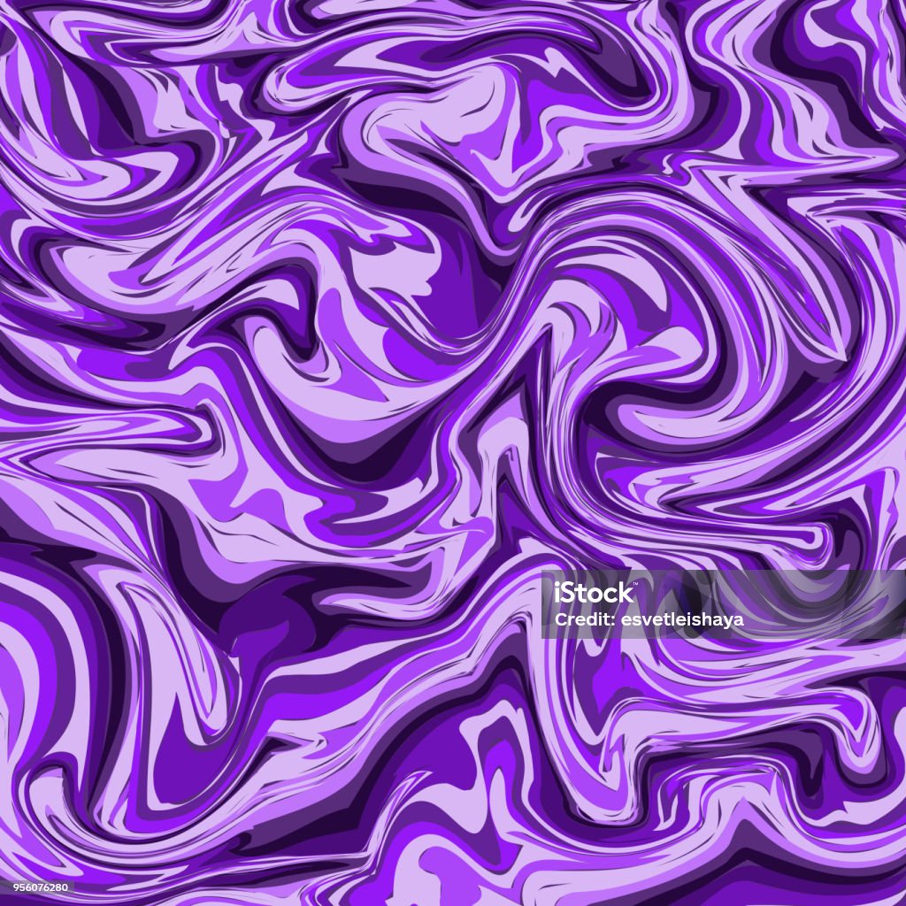 Purple Marble Or Ink Pattern Wavy Stripes Colorful Bright Painted Vector  Background Abstract Fashion Texture Graphic Style For Wallpaper Wrapping  Fabric Background Apparel Print Banner Stock Illustration - Download Image  Now - iStock