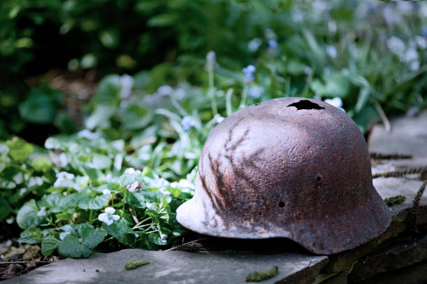 istock German old military helmet of the Second World War 956076562
