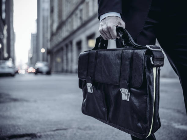 istock Businessman on the go 956077142