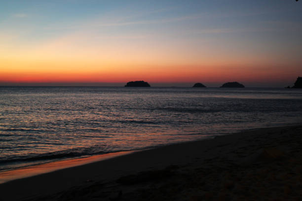 istock Landscape sunset on the sea in thailand. 956081362