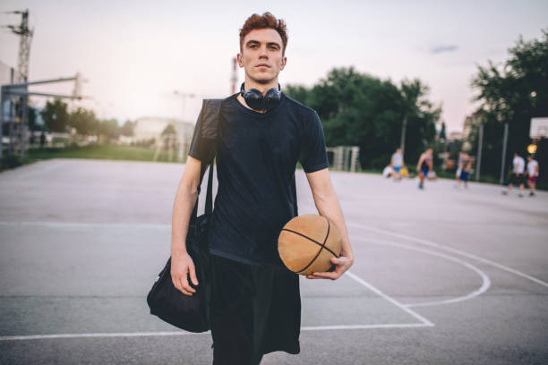 istock Handsome basketball athlete 956081450