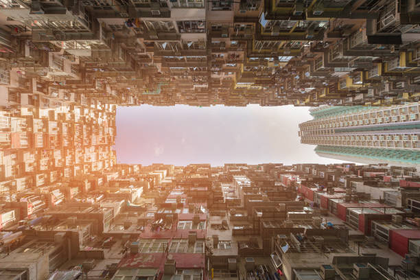 istock Hong Kong crowded residence apartment 956086282