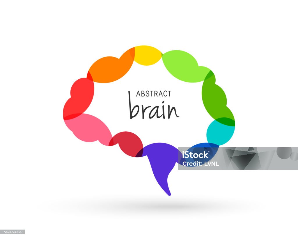 Abstract. Brain Simple Form Abstract Brain Concept Stock Illustration - Download Image Now ...