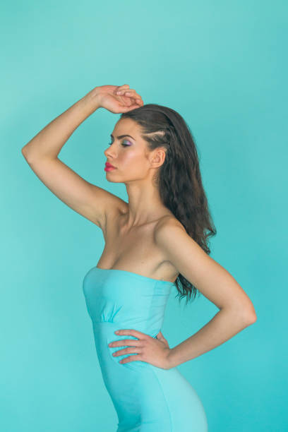 istock young european woman posing at studio istanbul turkey 956096504
