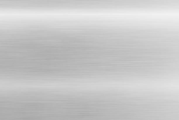 istock Stainless steel texture. Polished aluminum background 956098936