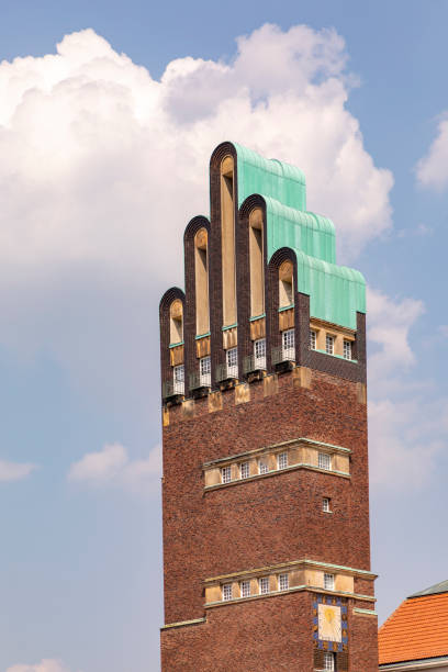 istock Mathildenhoehe with wedding tower in Darmstadt 956104656