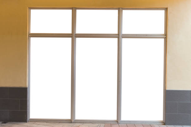 istock Shop Boutique Store Front with Big Window and Place for Name 956105798