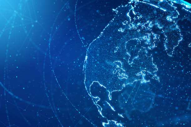 istock Global business and communication concept 956110982