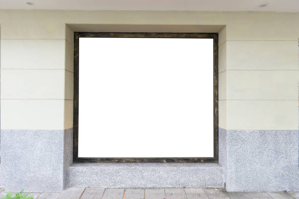 istock Shop Boutique Store Front with Big Window and Place for Name 956113820