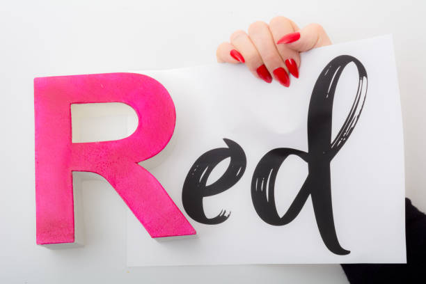 istock Red begins with red cardboard letter R 956124730