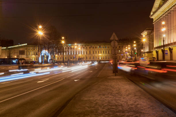 istock night road in the city 956130302