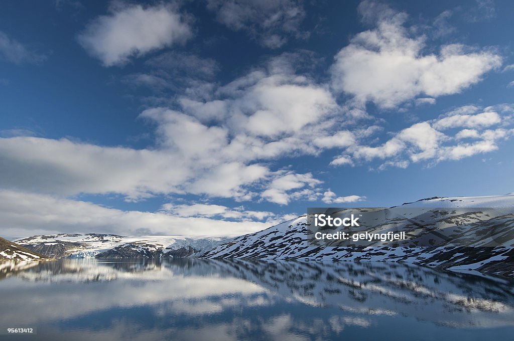 Glacial lake - Lizenzfrei Norwegen Stock-Foto