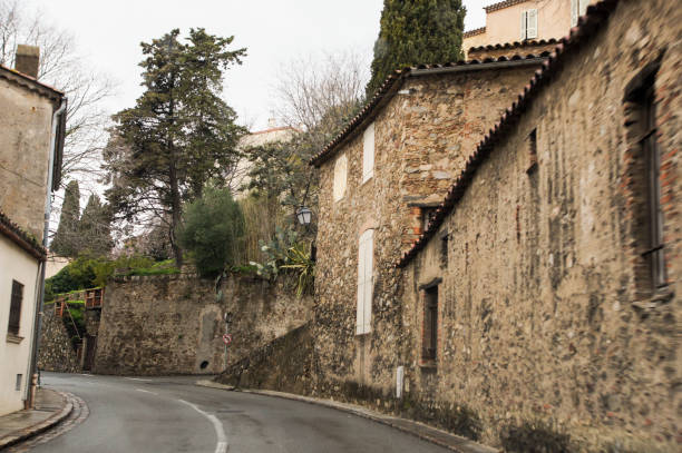 istock Buildings made of natural stone. 956143822
