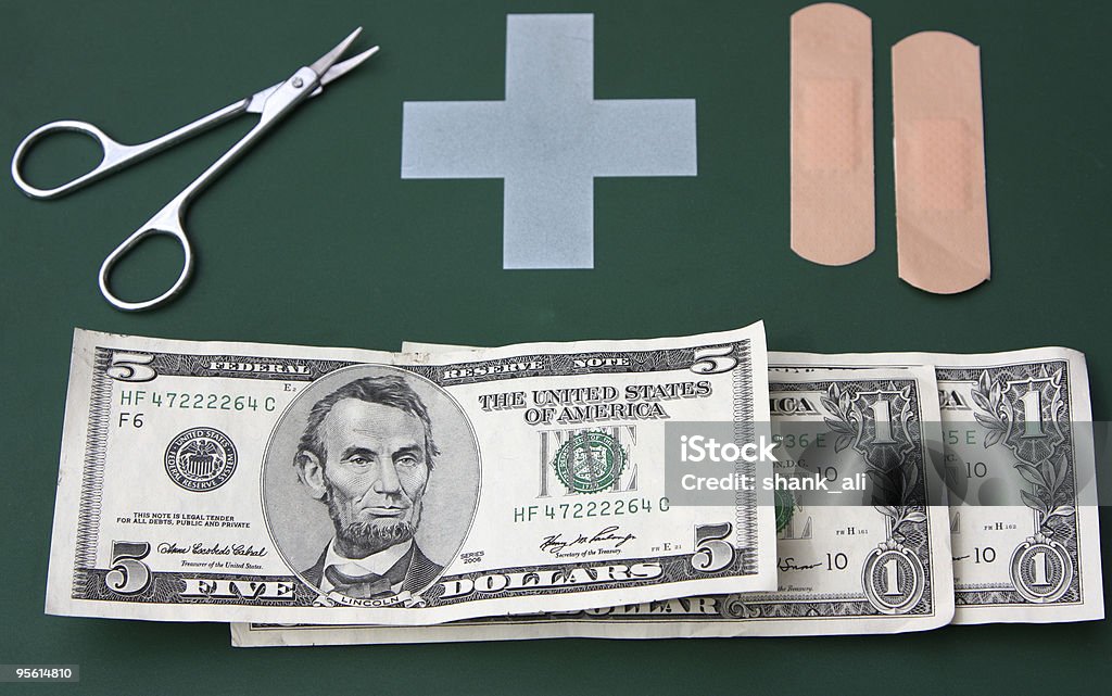 Gesundheitswesen und medizinische insurance - Lizenzfrei Amerikanische Währung Stock-Foto