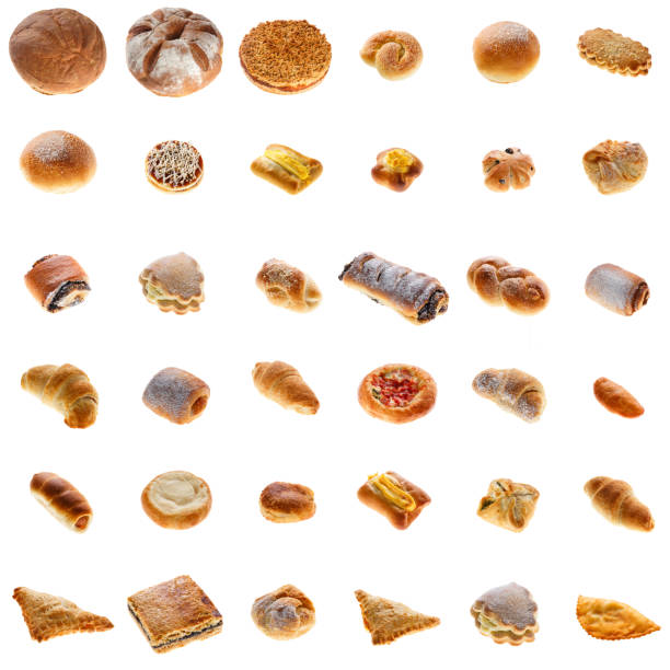 istock Collection of fresh bakery 956151066