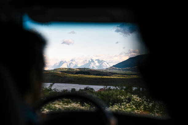 istock Drive into Torres del Paine 956153708