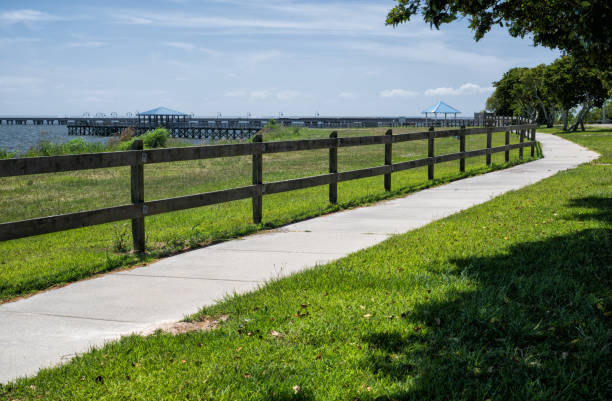 istock Walking Path, Sunset Point, Mandeville, Louisiana 956166296