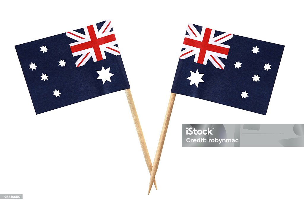 Bandeiras australiana - Foto de stock de Bandeira Australiana royalty-free