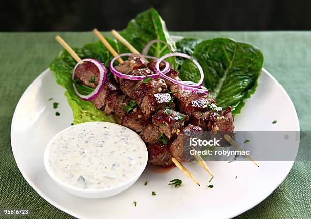 Lamb Kebabs Stock Photo - Download Image Now - Kebab, Lamb - Meat, Beef