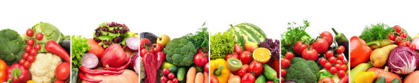 istock Collage of fruits and vegetables 956171034