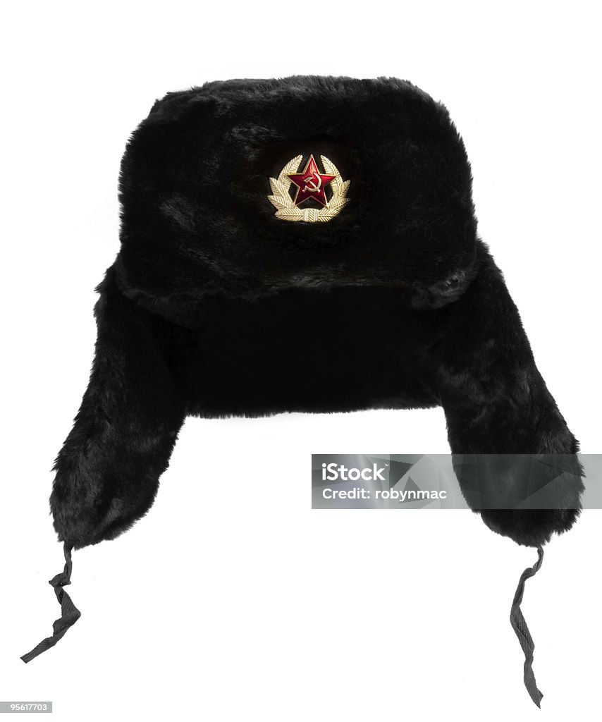 Russian Fur Hat  Fur Hat Stock Photo