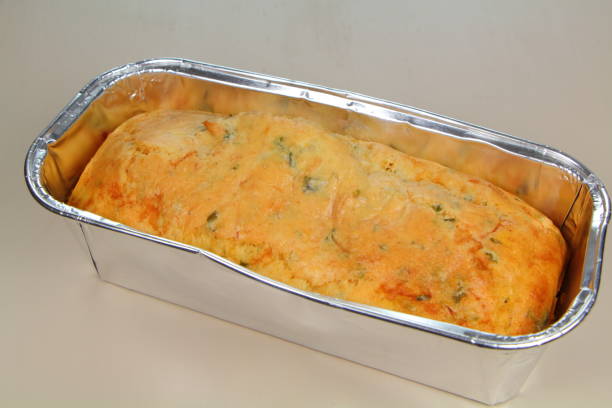 istock Salted cake in an aluminum tray 956188712