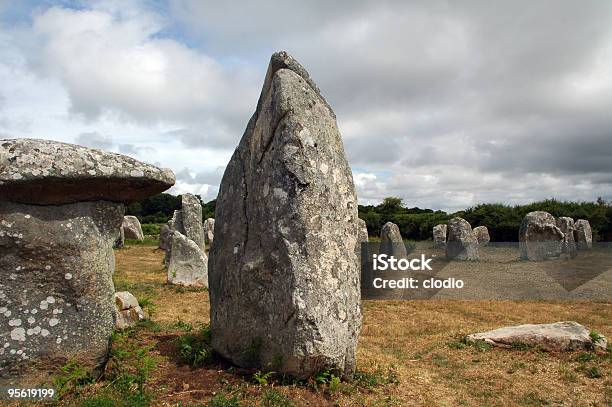 Carnac Alignements Dolmens And Menhirs Stock Photo - Download Image Now