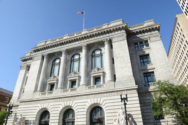 istock Historic US Post Office and Courthouse building in Providence 956197628