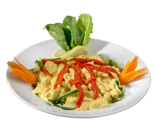 istock Chicken with mushroom cream sauce 956211204