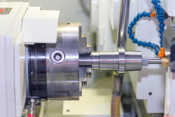 istock Finishing metal working on high precision grinding machine 956211238