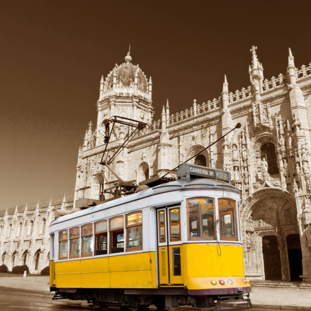 istock Electric tram Portugal 956218750