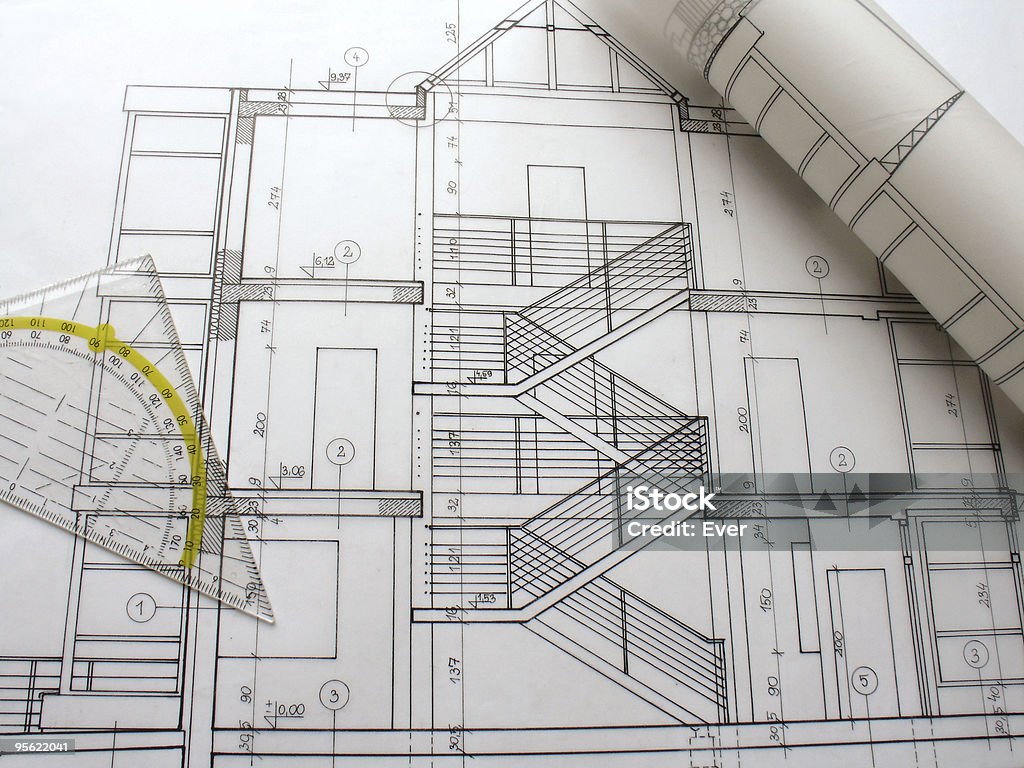 建築計画 5 - 家のロイヤリティフリーストックフォト