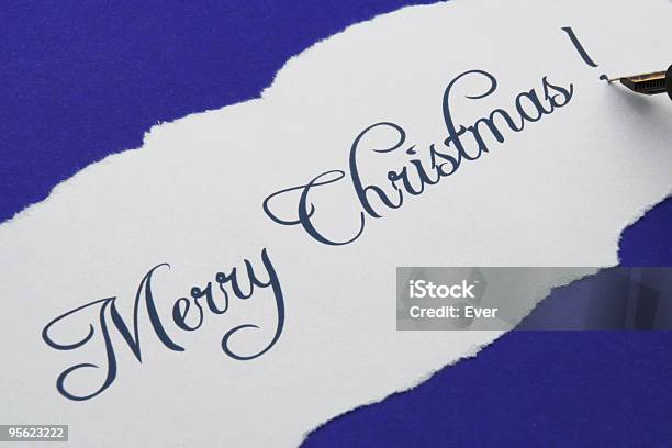 Foto de Natal Christmas e mais fotos de stock de Azul - Azul, Bloco Espiral, Branco