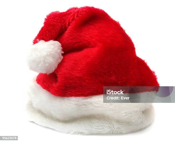 Santas Hat Stockfoto und mehr Bilder von Farbbild - Farbbild, Feiertag, Fotografie